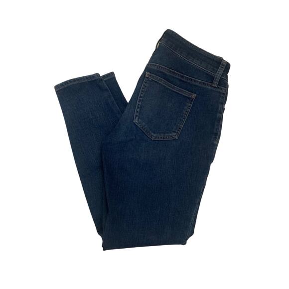 Chico’s Skinny Ankle Blue Jeans Size 2 / Small Stretch Medium Wash Classic - Picture 7 of 9